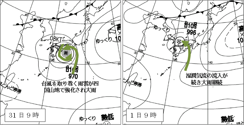 平成16年台風10号 日雨量1317㎜_2