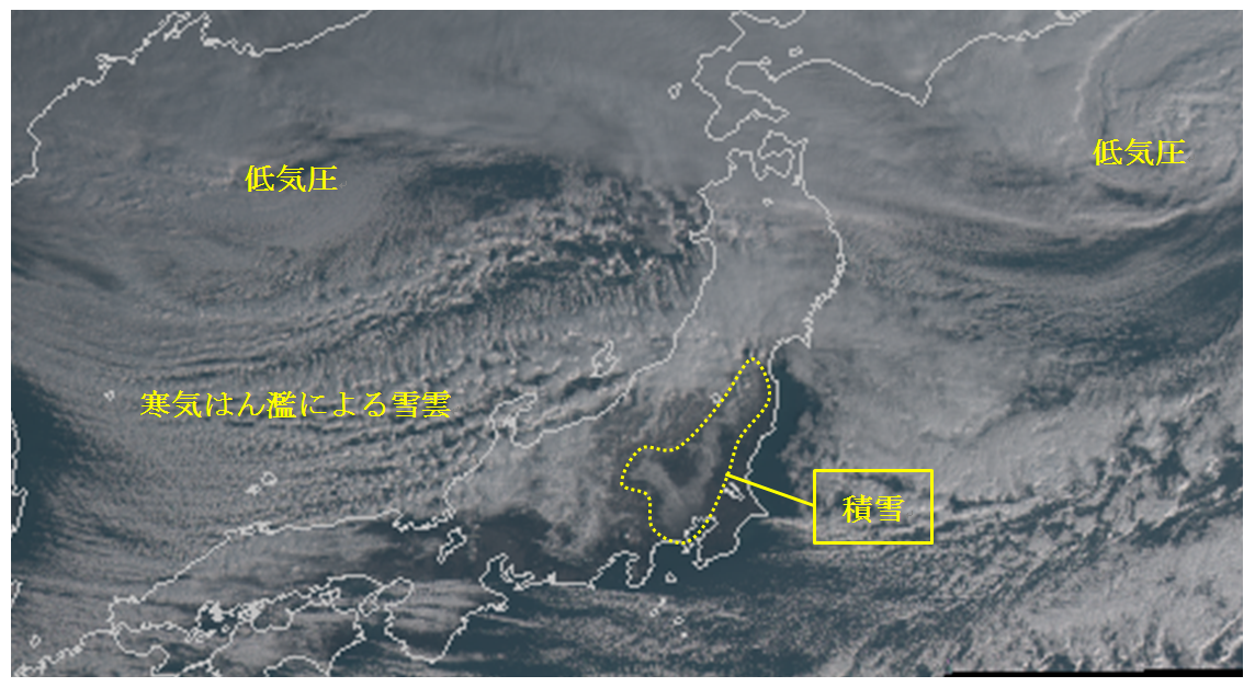 1月18日の関東地方の雪は重かった_3